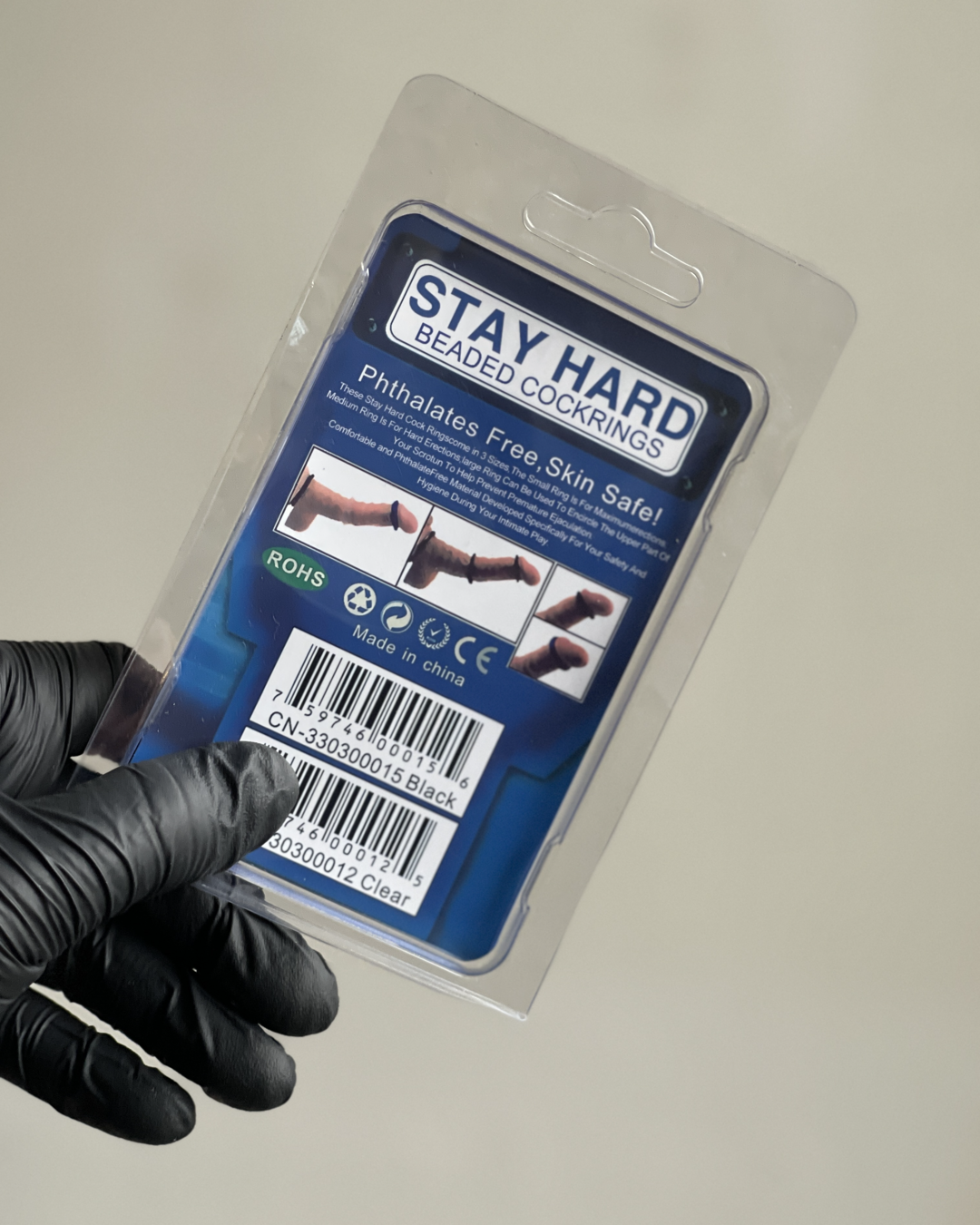 Kit anillos para pene - STAY HARD