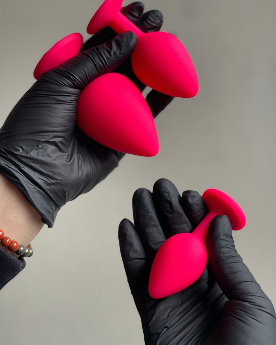 Kit dilatador anal rosado