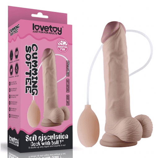 Dildo eyaculador Cumming Softee 22cm LOVETOY