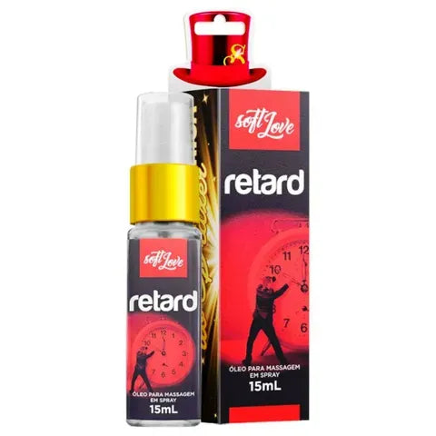 RETARDANTE MASCULINO 15 ML SPRAY SOFT LOVE