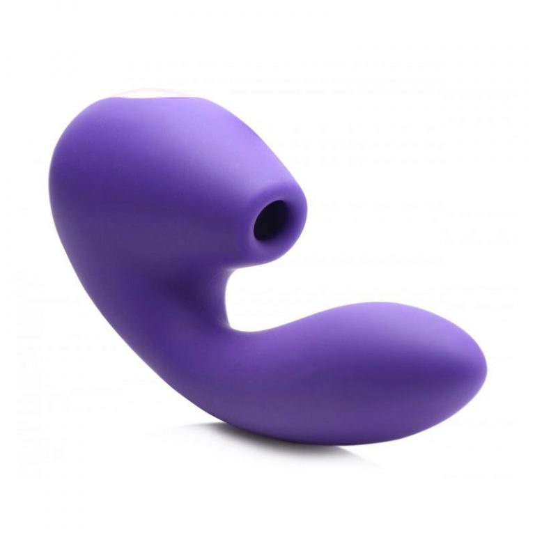 Vibrador con Succionador de Clitoris Shegasm Elevate G-Spot